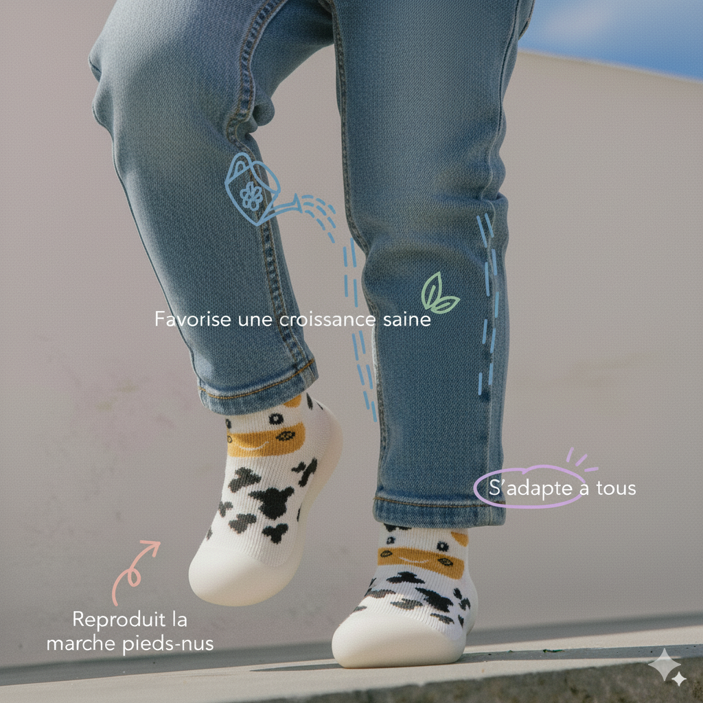 Chaussons Antidérapants & Antichocs (Automne - Hiver)