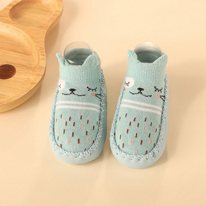 Chaussons mignonnes à semelles souples pour bébé - antino2