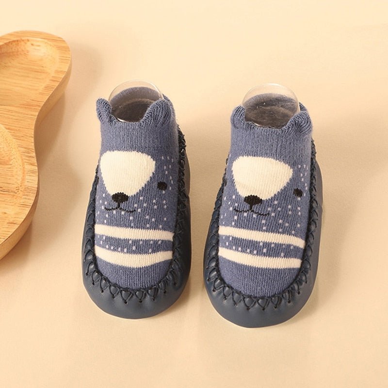 Chaussons mignonnes à semelles souples pour bébé - antino2