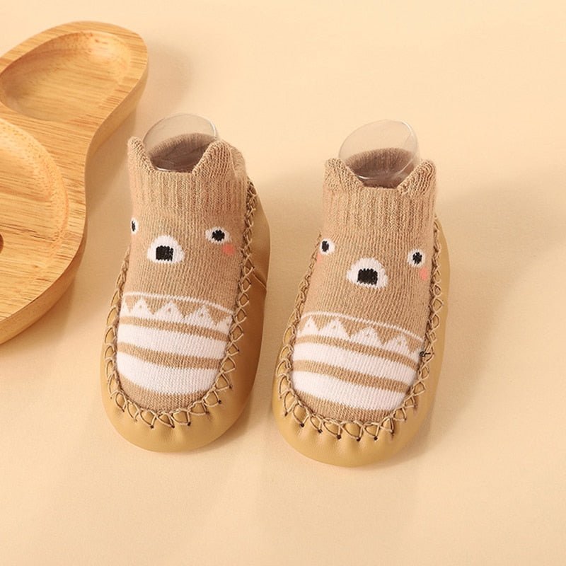Chaussons mignonnes à semelles souples pour bébé - antino2