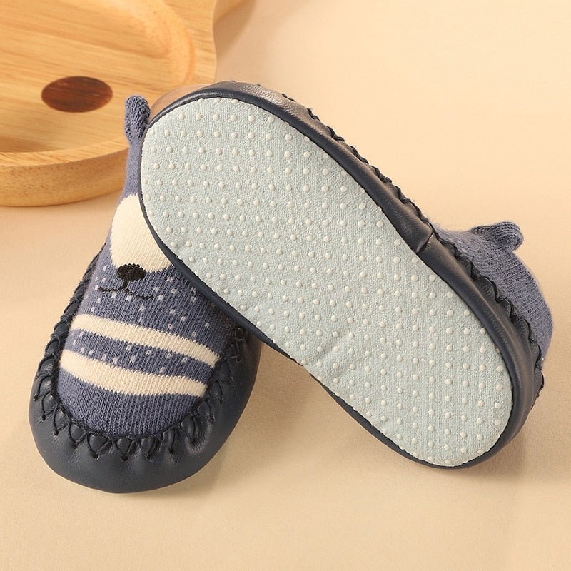 Chaussons mignonnes à semelles souples pour bébé - antino2