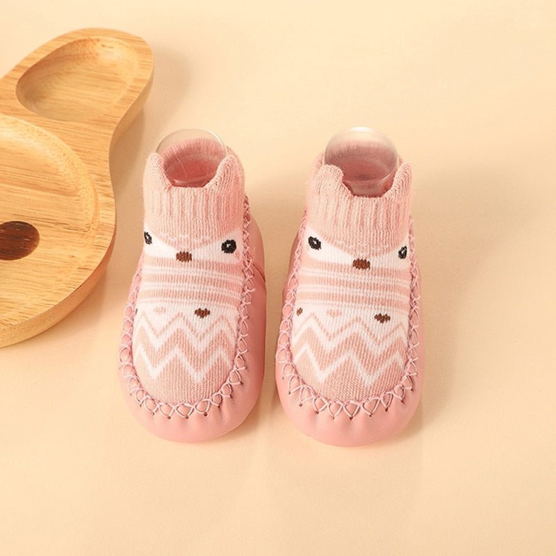 Chaussons mignonnes à semelles souples pour bébé - antino2
