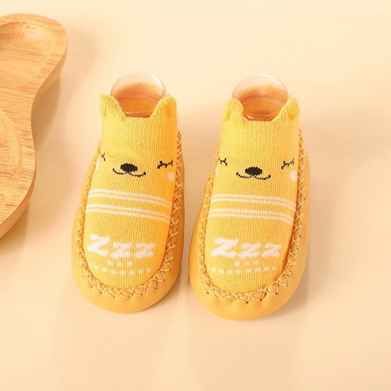 Chaussons mignonnes à semelles souples pour bébé - antino2