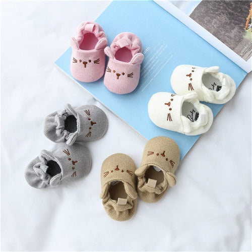 Chaussons Tricotés pour Premiers Pas - antino