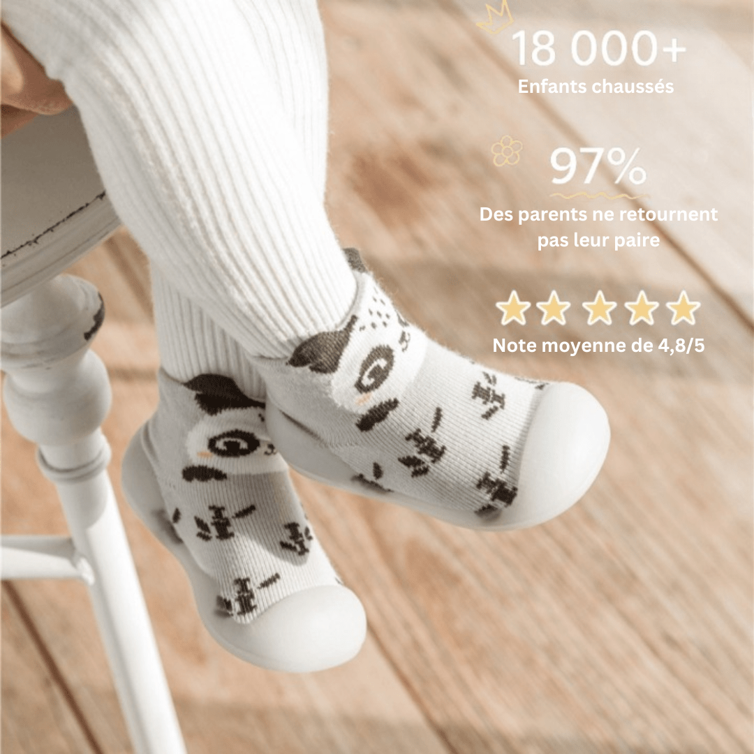 Chaussures souples de premiers pas - NOUVEAU - antino