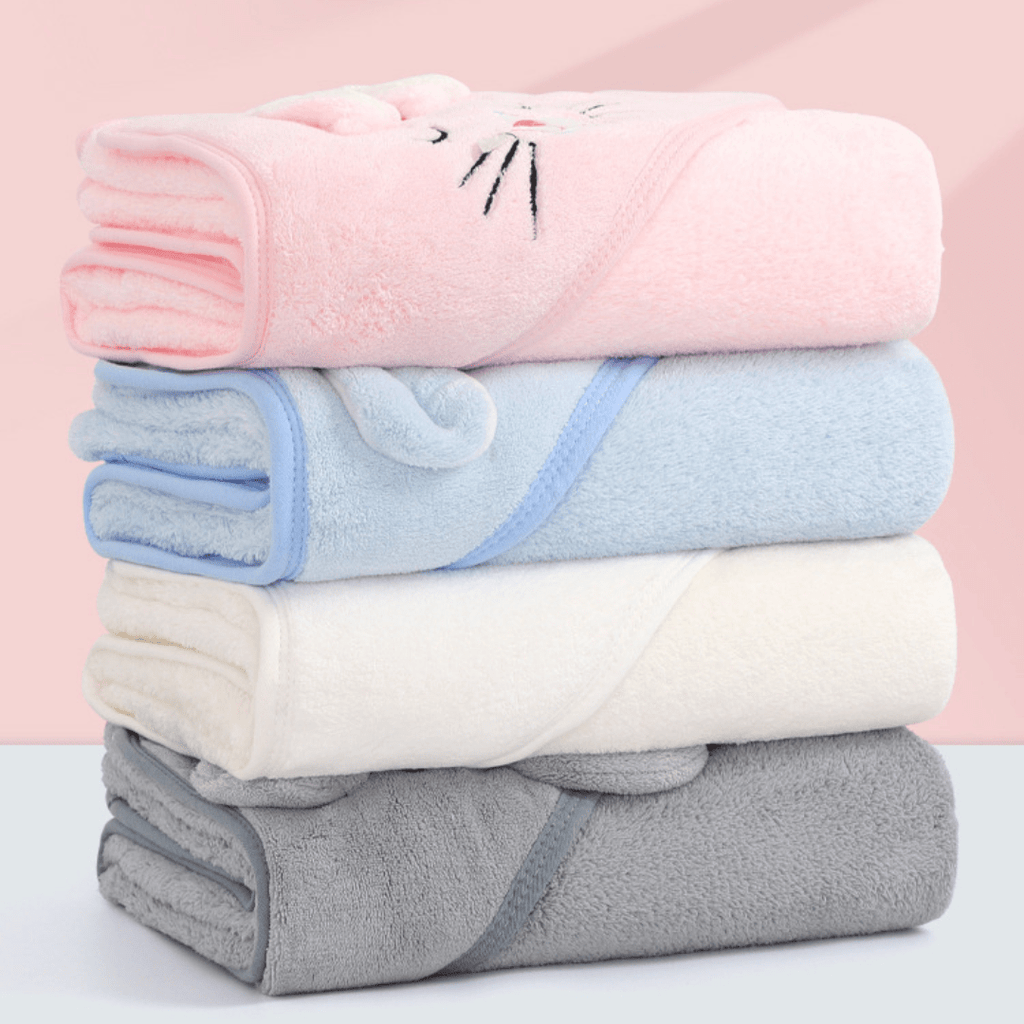 Serviette de bain mignon pour bébé - antino