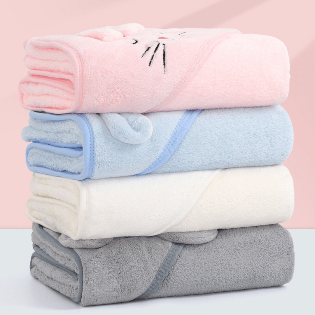 Serviette de bain mignon pour bébé - antino