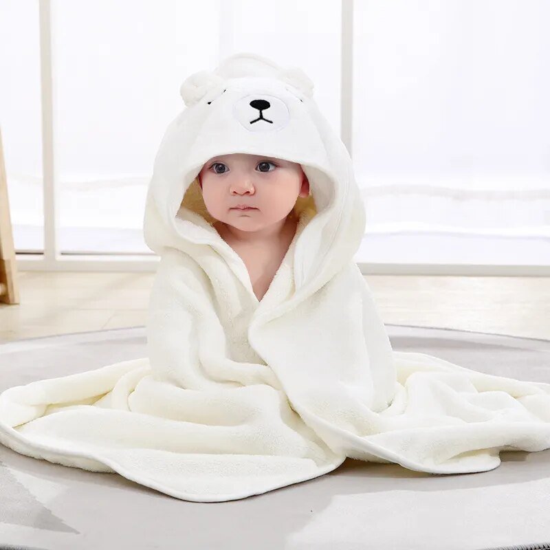 Serviette de bain mignon pour bébé - antino