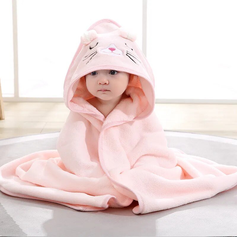 Serviette de bain mignon pour bébé - antino