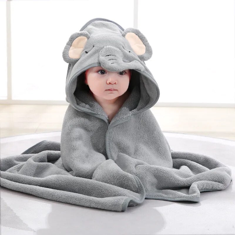 Serviette de bain mignon pour bébé - antino